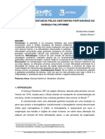 Desafios Enfrentados Pelas Gestantes Portadoras Da Doença Falciforme