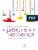 resumo-a-palavra-e-a-sentenca-estudo-introdutorio-ronaldo-de-oliveira-batista