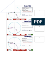 Ejercicio Fisica Mesa de Vectores