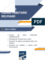 Tema 2 Codigo Tributario Bolivia