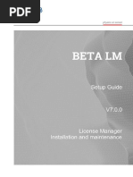 Beta LM Tools v7.0 Setup Guide