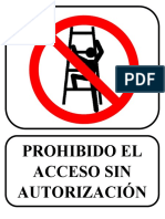 Prohibido El Paso Sin Autorización
