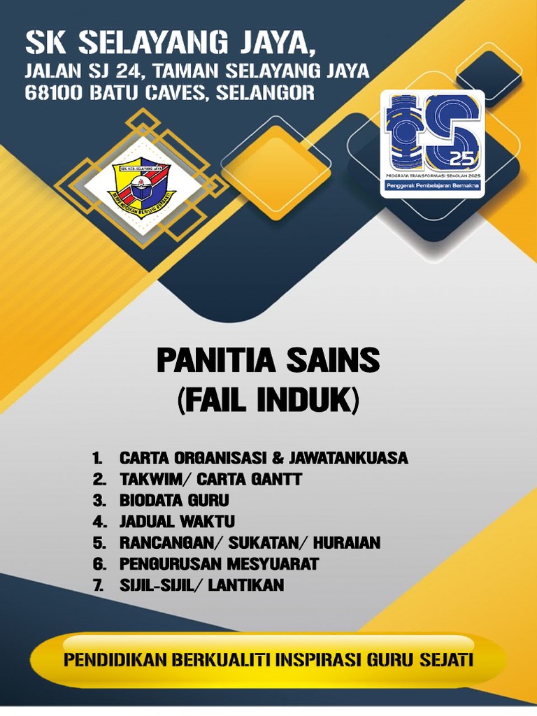 Fail Pengurusan Panitia Sejaya | PDF