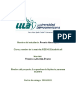 Pruebas de hipótesis para comparar tiempos de pago en una tienda