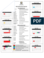 2022 2023 Calendar Hcs Revised April 2022