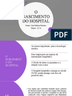 O Nascimento Do Hospital - Caio Feitosa Ferreira