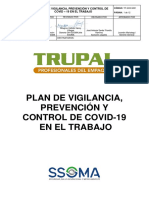 2020 05 - Tp-Si03-S001 Plan de Vigilancia, Prevención y Control de Covid-19 en El Trabajo