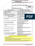 Materia de Exame Superior e Carencias e Documentos Necessarios. USKB 2021