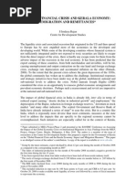 Download Global Financial Crisis and Kerala Economy by  calamur SN58307554 doc pdf