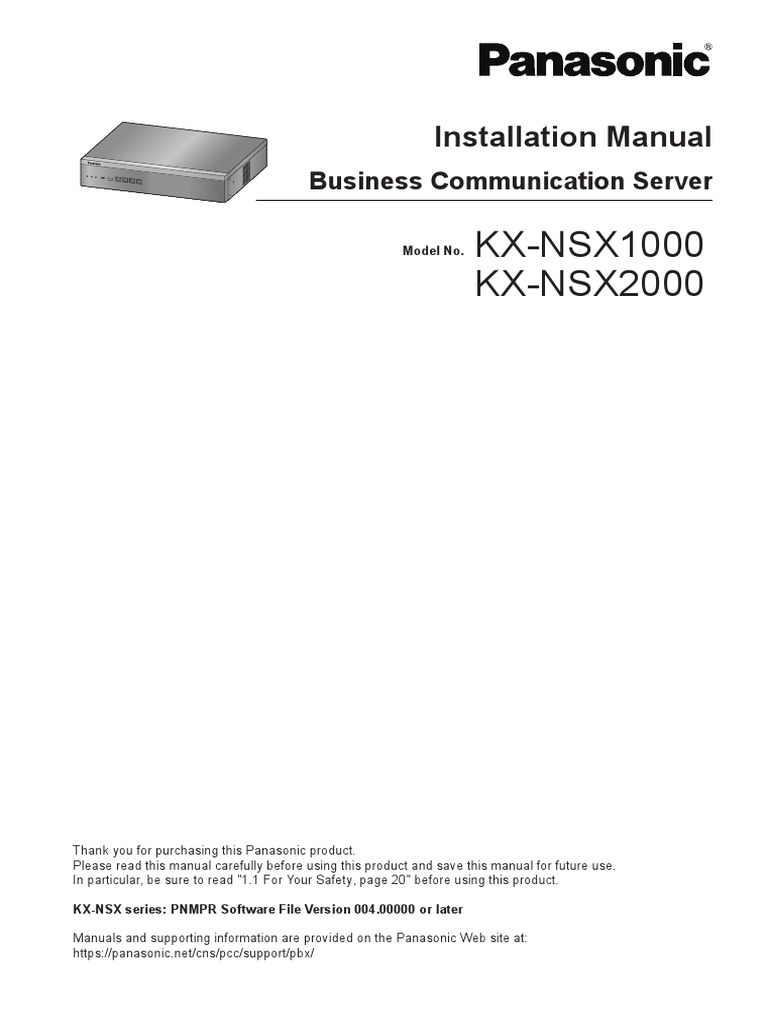Installation Manual 1549265793.2696 | PDF | Session Initiation Protocol ...