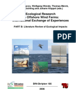 Literature Review of Offshore Wind Farms With Regard To Benthic Communities and Habitats, in Ecological Research