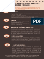 Manual DE ELABORARCION DE TRABAJOS ESCRITOS (UNIMAR)