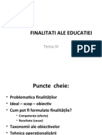 Tema Vi Finalitati Ale Educatiei Operationalizarea