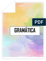 Gramática - Segundo Ciclo