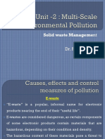 Solid Waste Management: Dr. Rajat Saxena