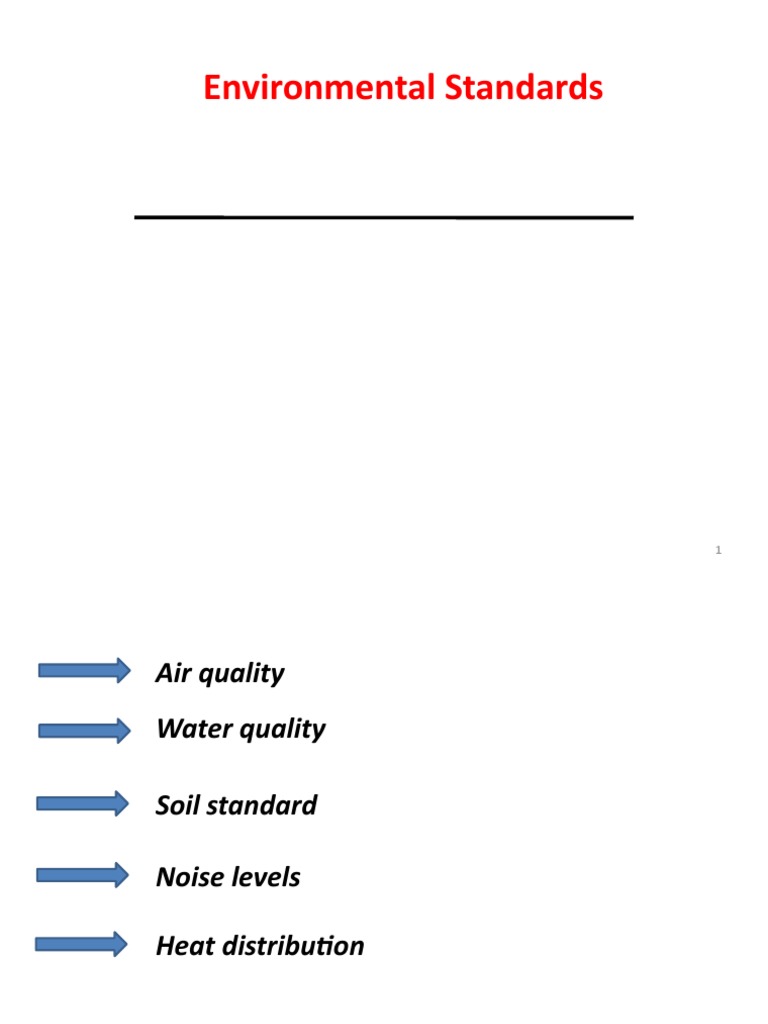 PPT-5-Environmental Standards | PDF