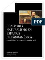 El Realismo y Naturalismo en España e Hispanoamérica