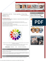 Temperatura Da Cor - Cores Quentes e Cores Frias. - Amopintar