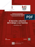 Derecho Colectivo Del Trabajo y Fuentes Javier Arevalo LPDerecho