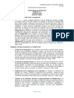 Trabajo N°4 Conservación y Procesado Por Frío