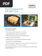 WinCE Development Kit With Arm11