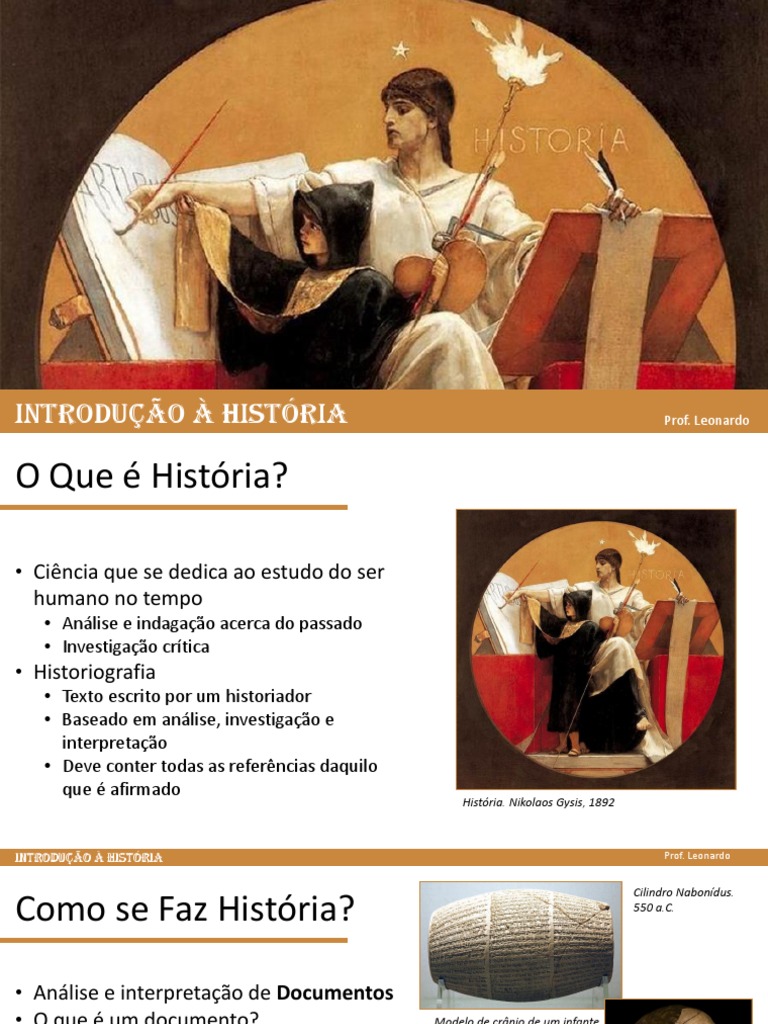 Introdução À História | PDF | Tempo | Historiografia