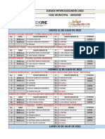 Fixture (Deportes de Conjunto)