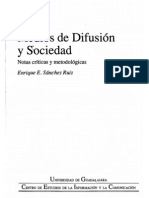 Medios de Difusión y sociedad Sánchez Ruiz