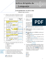 Signos de puntuación: Uso de la coma