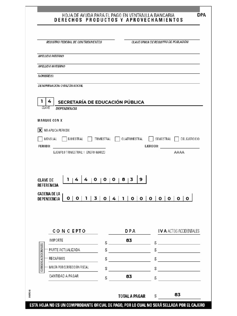 Hoja de Ayuda DPA PDF