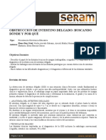 Lectura S4.2. Obstrucción de intestino delgado - Buscando dónde y por qué