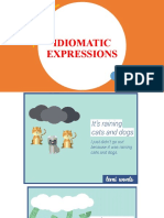 Idiomatic Expressions