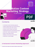 The Notion Content Marketing Strategy - Case Study by Narrato