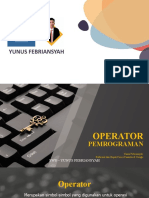 6. Operator