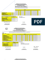 CHECK LIST Kebersihan Dalam Gedung Dan Luar Gedung