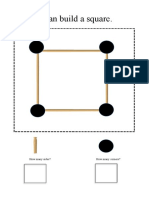 I Can Build A Square.: How Many Sides? How Many Corners?