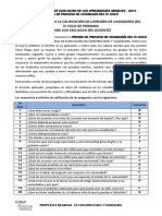 Prueba Proceso Ciudadanía Iv Ciclo Sireva 2014