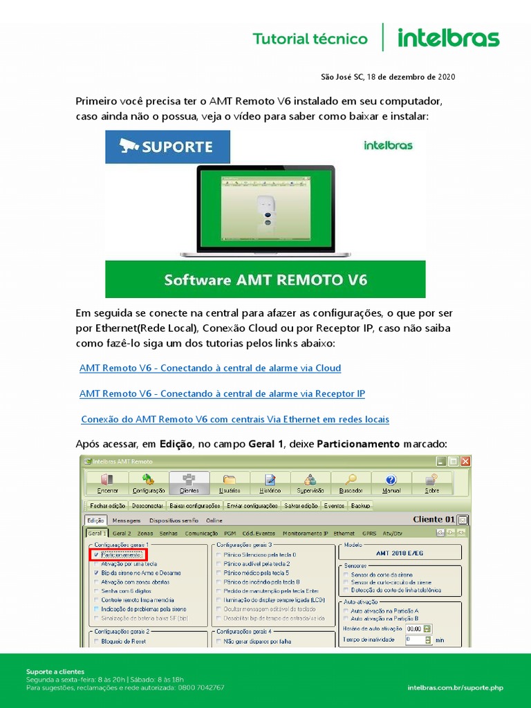 Configurando o Particionamento Pelo AMT Remoto V6 PDF