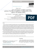 Motor and Cognitive Development of Children With Down Syndrome