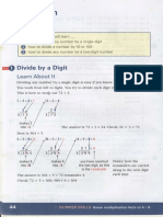 F Division: (Divide by A Digit