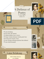 P.B Shelley - A Defence of Poetry - Alisya Rusdianti - 475967
