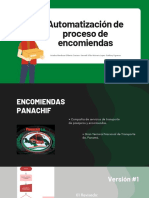 Automatización de Proceso de Encomiendas