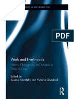 (Routledge Studies in Anthropology, 35) Susana Narotzky (Editor), Victoria Goddard (Editor) - Work and Livelihoods - History, Ethnography and Models in Times of Crisis-Routledge (2016)