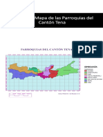 MAPA # 3 Parroquias de TENA