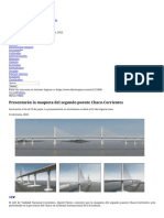 Presentarán La Maqueta Del Segundo Puente Chaco-Corrientes - Diario Época
