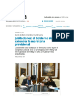 Jubilaciones - El Gobierno Decidió Extender La Moratoria Previsional - Reunión de Alberto Fernández y Fernanda Raverta - Página12