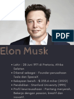 Kisah Sukses Elon Musk