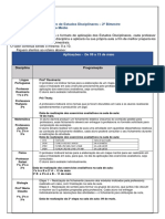 Roteiro Dos Estudos Disciplinares - Medio