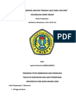 Hasil Observasi Analisis Tingkah Laku Anak Usia Dini