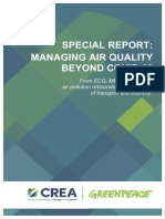 Managing Air Quality Beyond COVID19